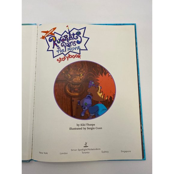 2000 Nickelodeon Rugrats in Paris The Movie Storybook - Picture 4 of 5